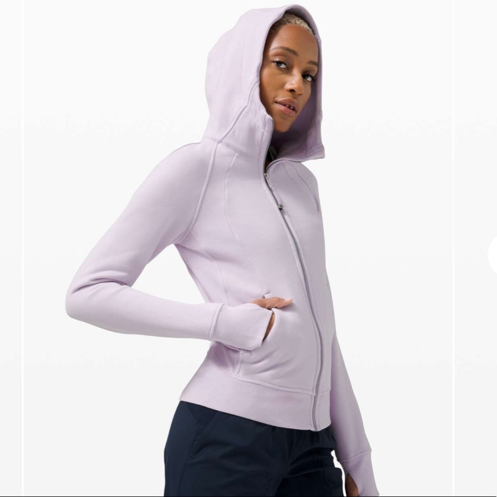 Lululemon Scuba Hoodie *Light Cotton Fleece in Lavender Dew